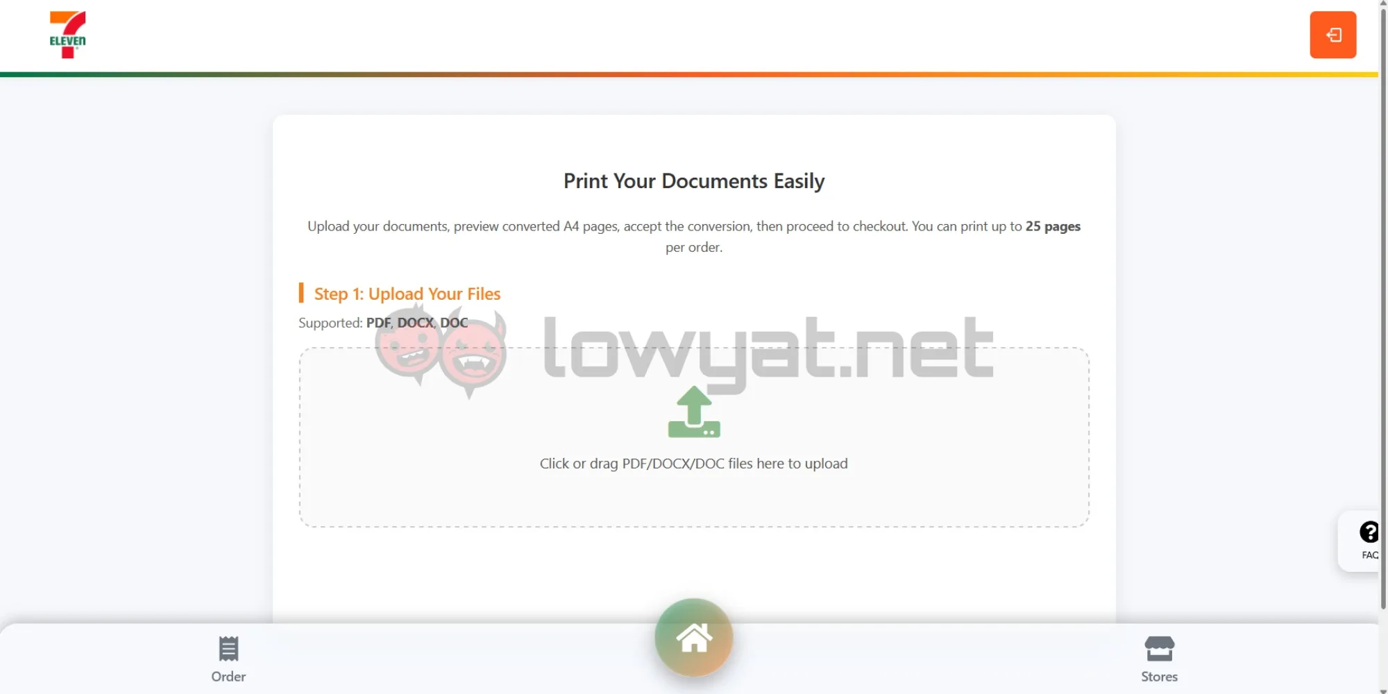 7-Eleven print service