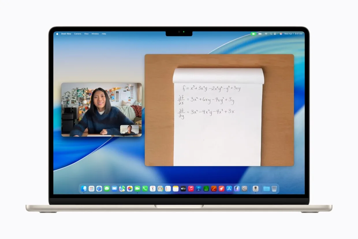 Apple MacBook Air Desk View