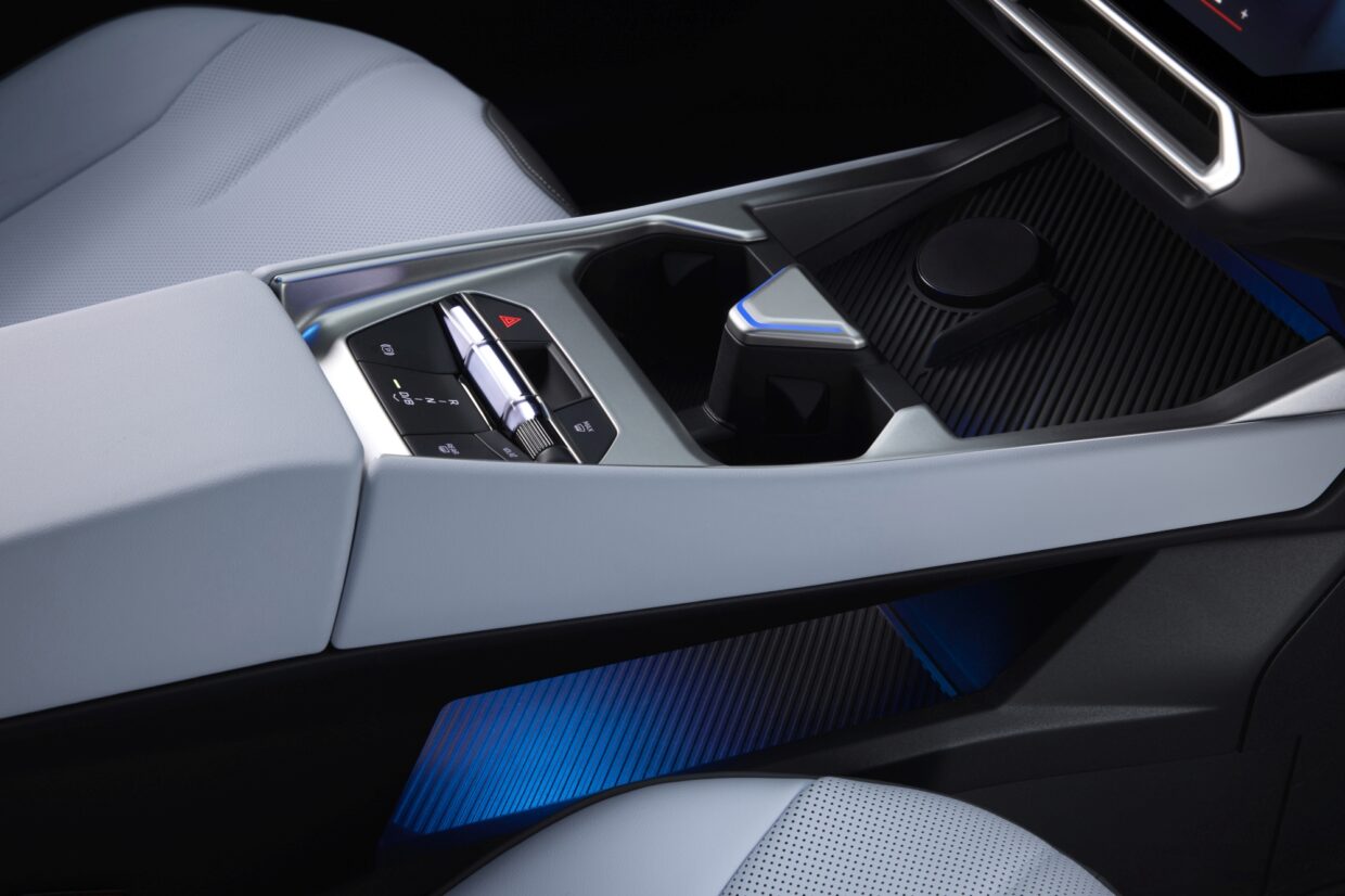 BMW i3 centre console