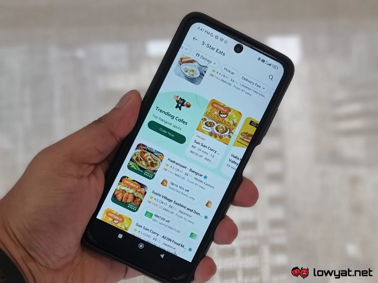 Grab Introduces An In-App Food Guide Called 5-Star Eats