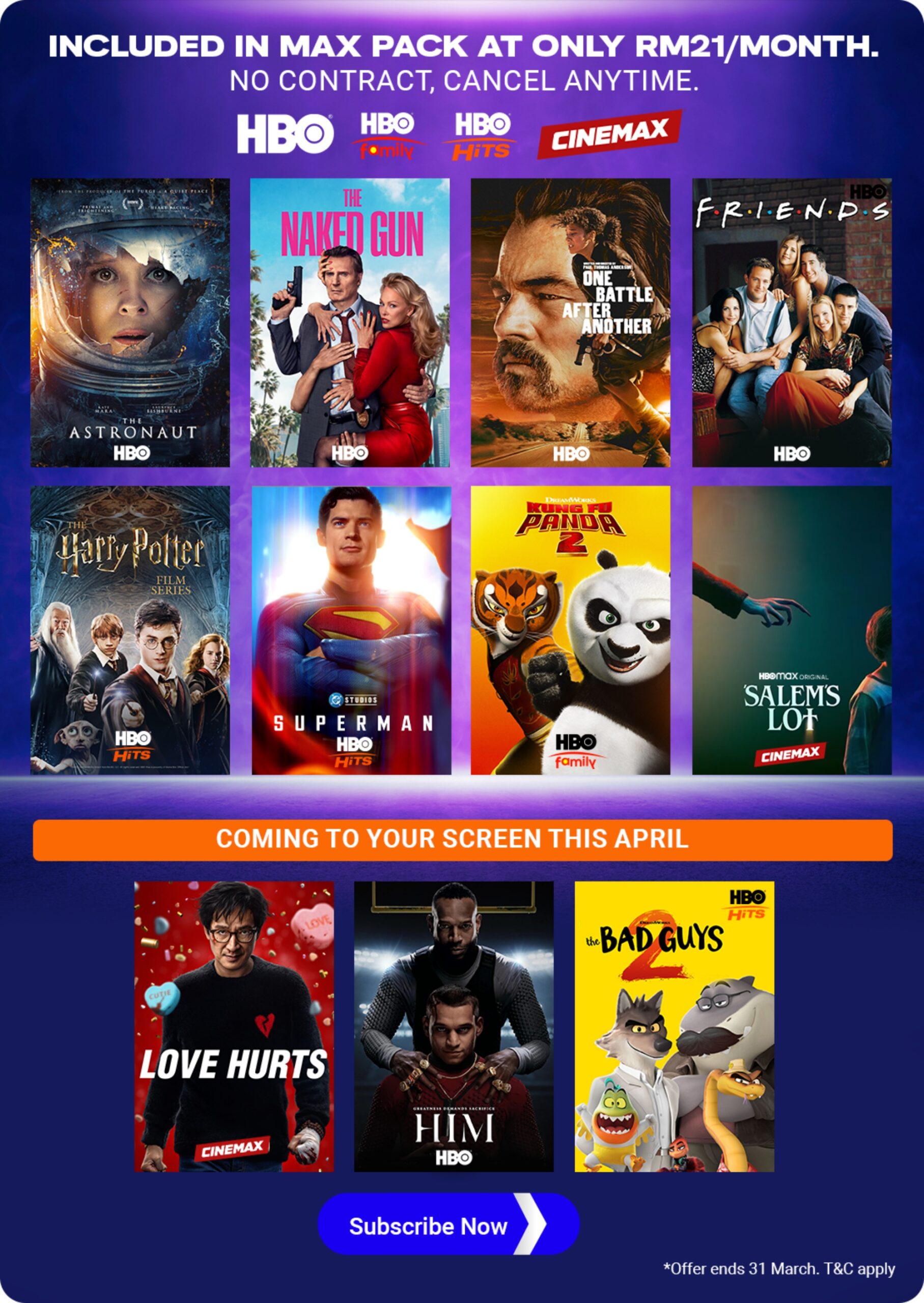 HBO Max now exclusive to Unifi TV in Malaysia