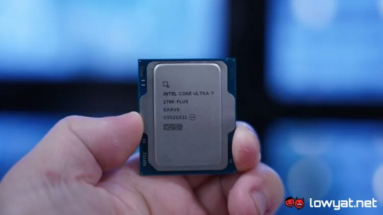 The Intel Core Ultra 7 270K Plus.