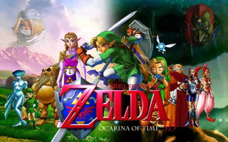 Legend-Zelda-Ocarina-of-Time-3D-2011-artwork-1