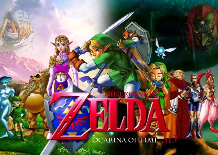 Legend-Zelda-Ocarina-of-Time-3D-2011-artwork-1