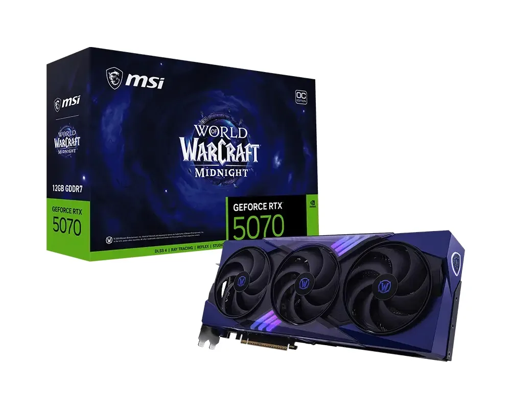 MSI Unveils Two World of Warcraft-Themed GPUs