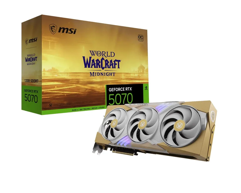 MSI Unveils Two World of Warcraft-Themed GPUs