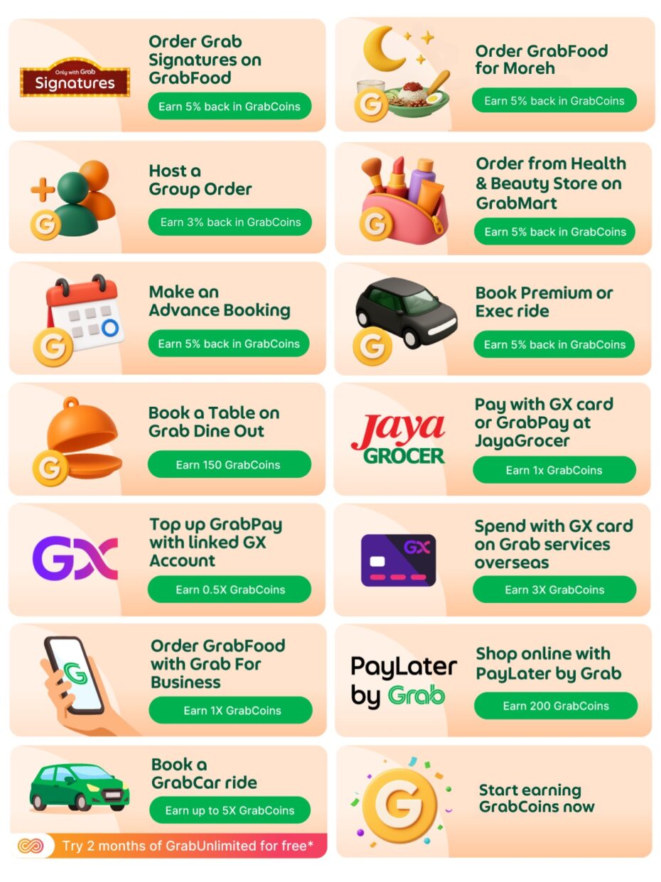 Make Every GrabCoin More Rewarding With The GrabCoins Flash Sale