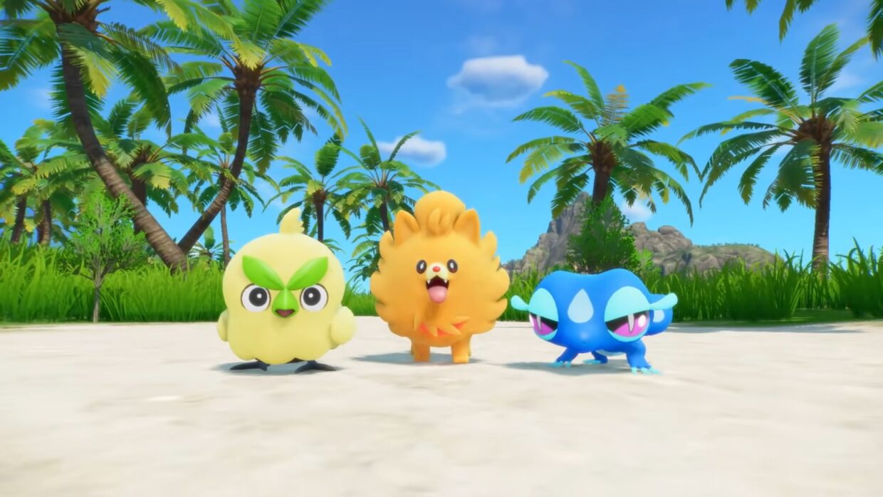 Pokemon Winds and Waves starters