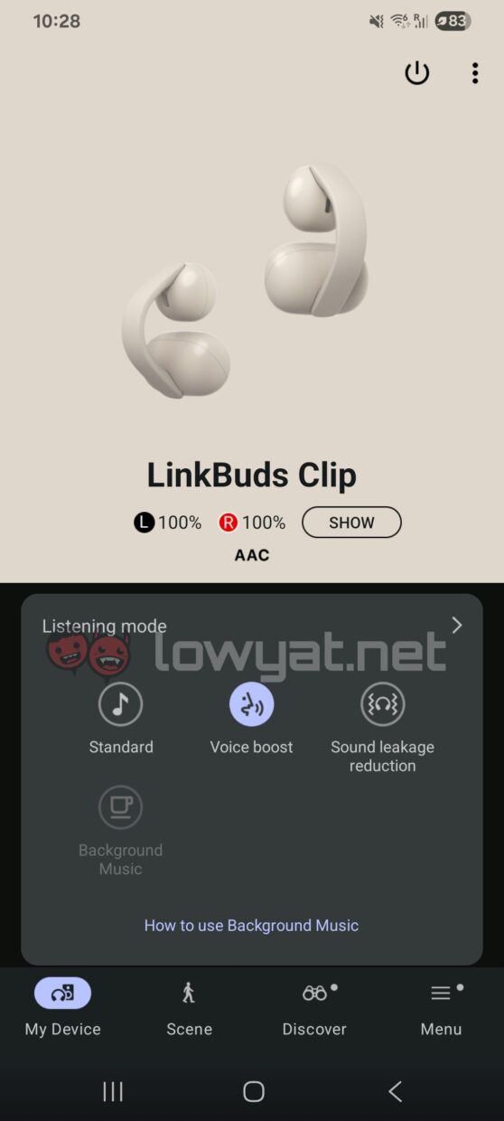 Sony LinkBuds Clip Review Images