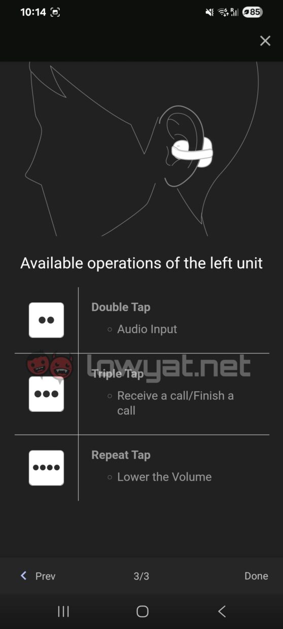 Sony LinkBuds Clip Review Images