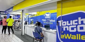 TNG eWallet physical service hub