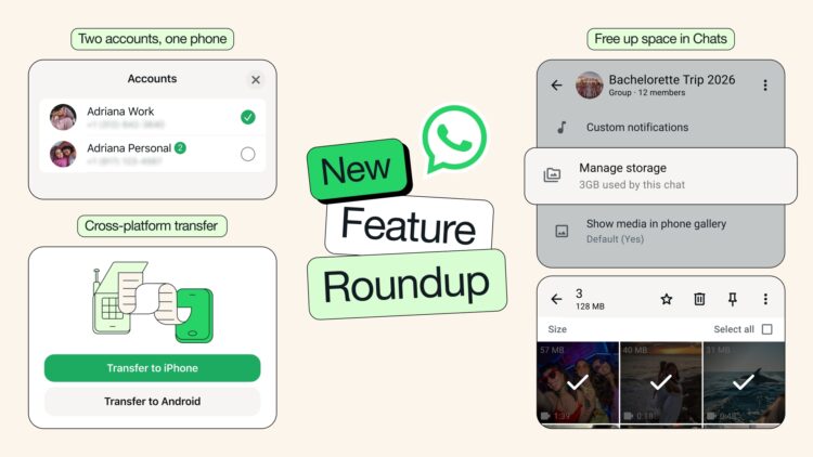 WhatsApp feature roundup 26 march 2026
