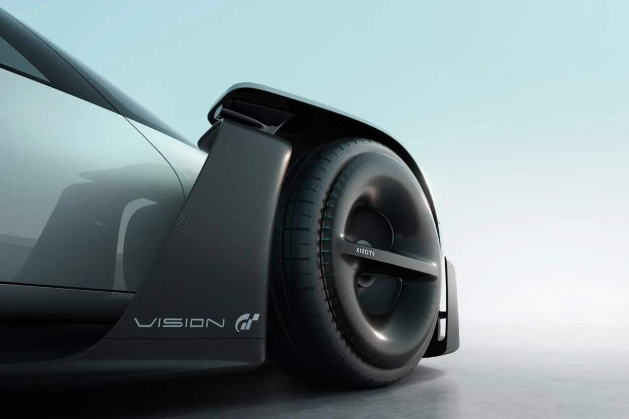 Xiaomi Vision Gran Turismo front wheel arch