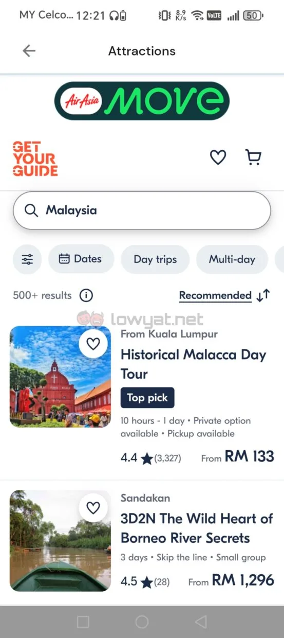 AirAsia MOVE Attractions