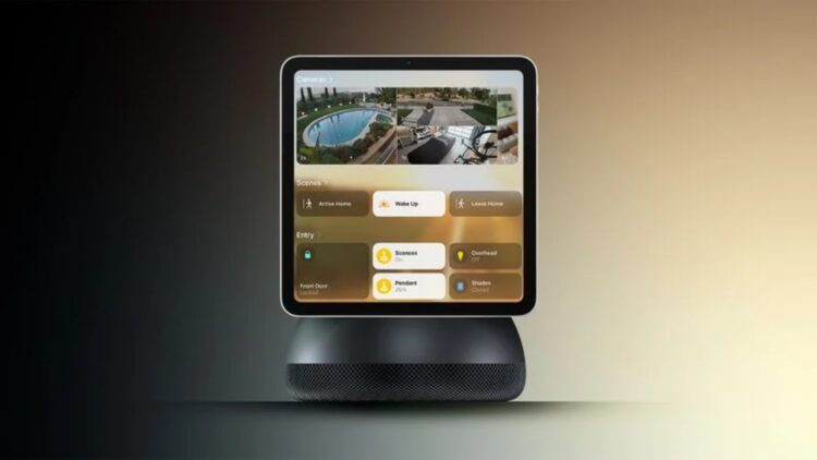 apple smart home hub rendition