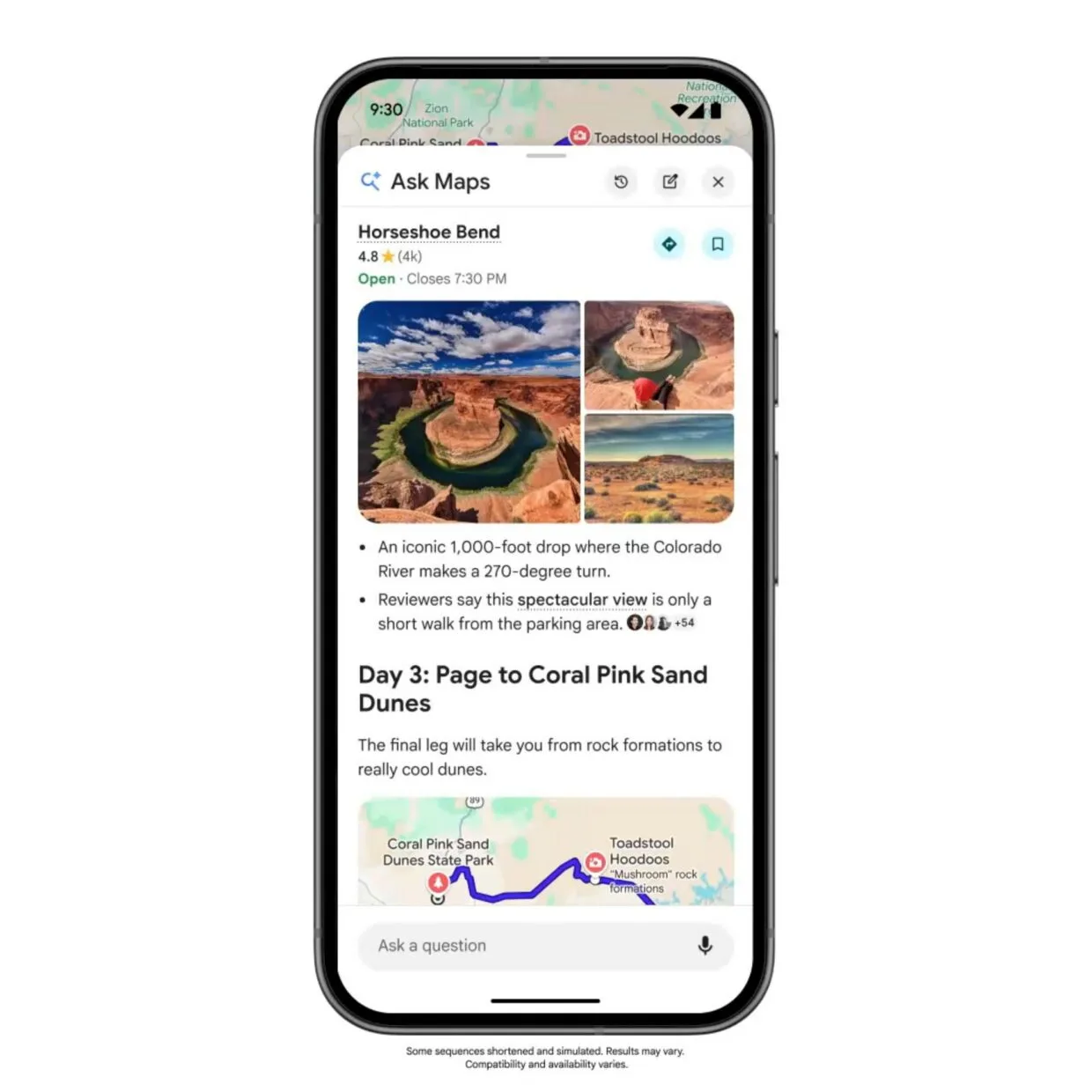 Google Ask Maps