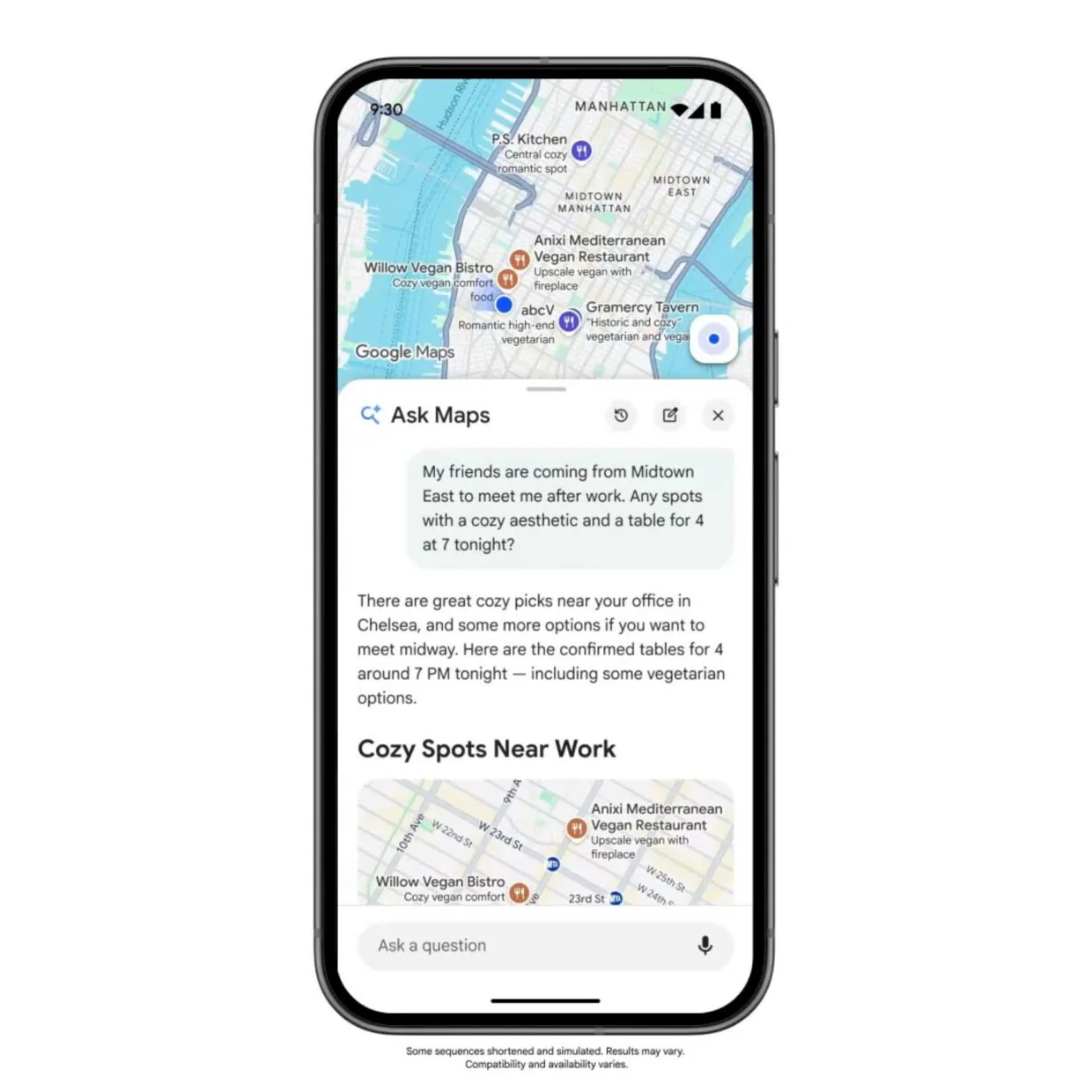Google Ask Maps