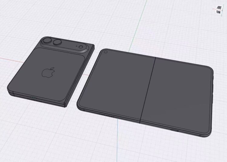 iPhone fold Ultra render 2