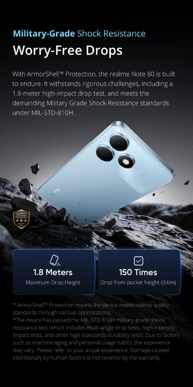 realme Note 80 Launches in Malaysia