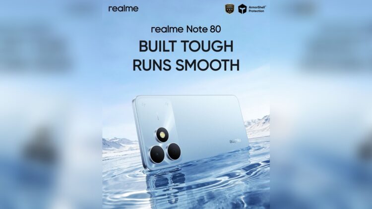 realme Note 80 Launches in Malaysia