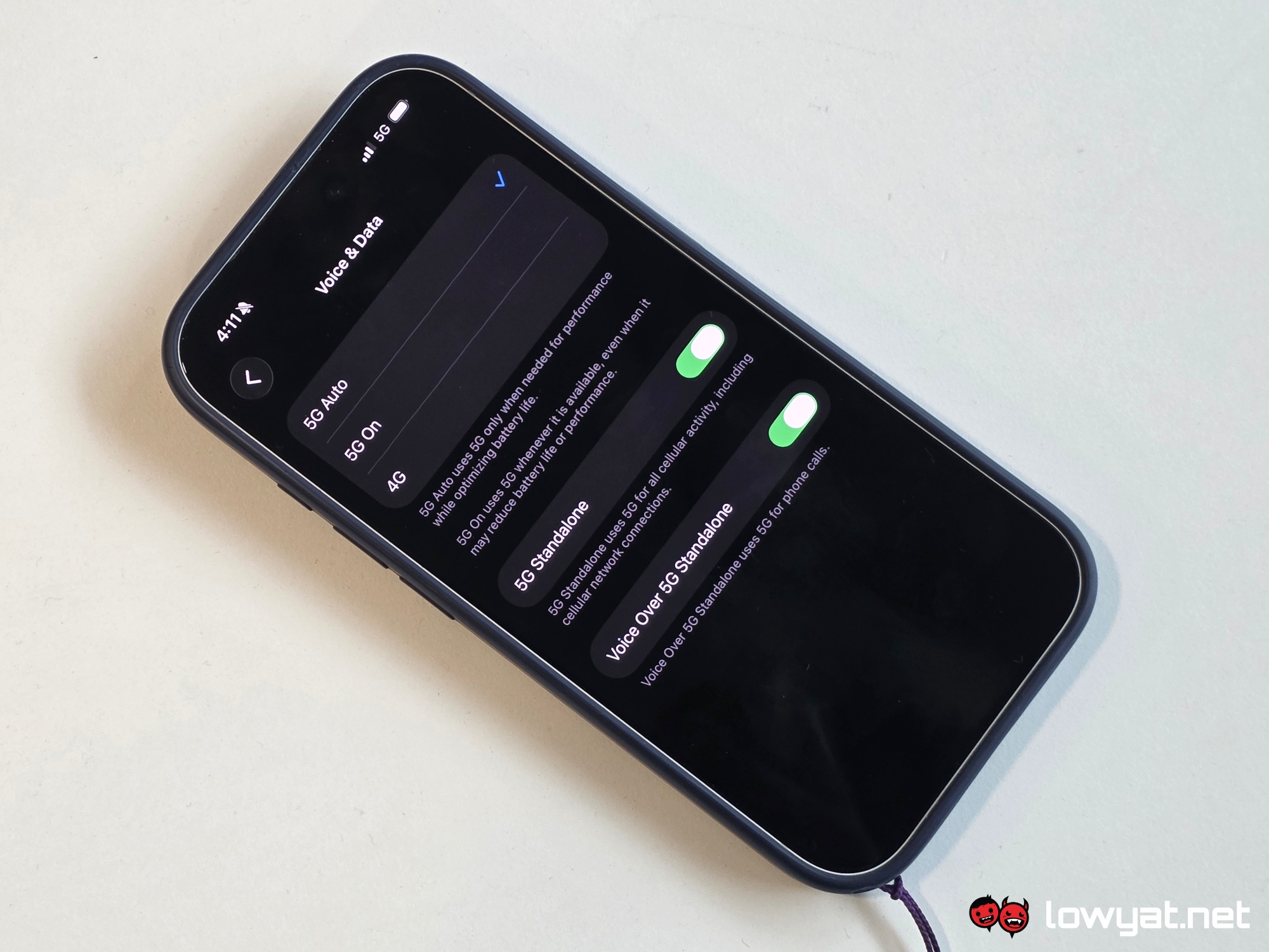 update ios 26.4 5g sa advanced iPhone