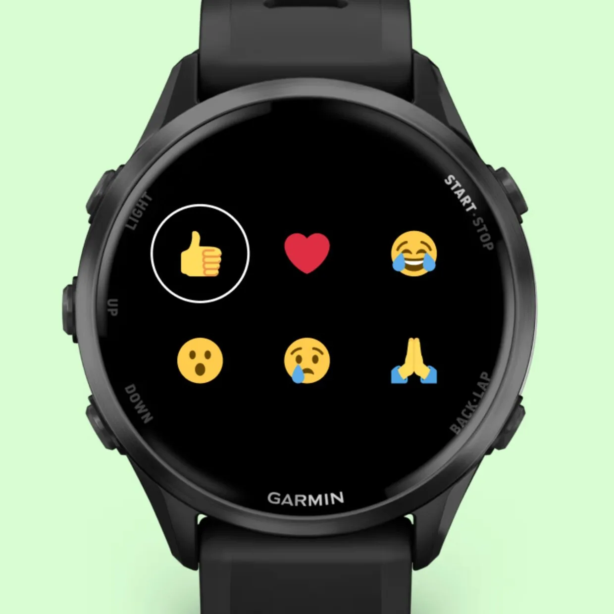 Garmin WhatsApp app