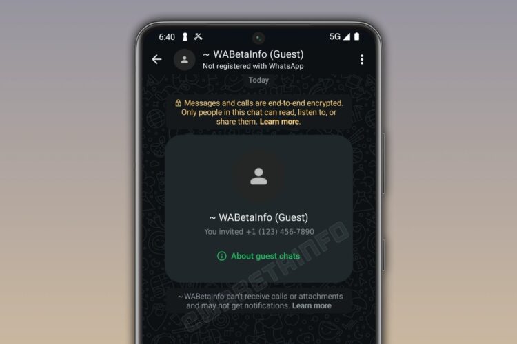 WhatsApp Guest Chats