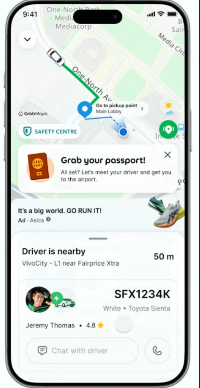 Grab Personalised Travel