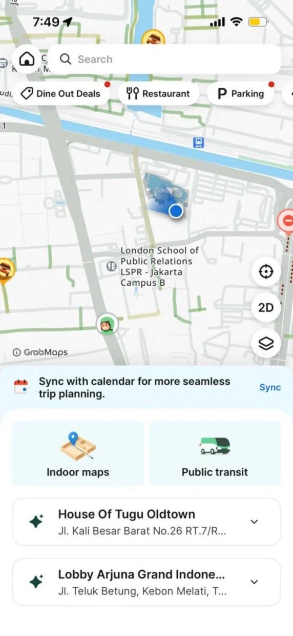GrabMaps for Consumers