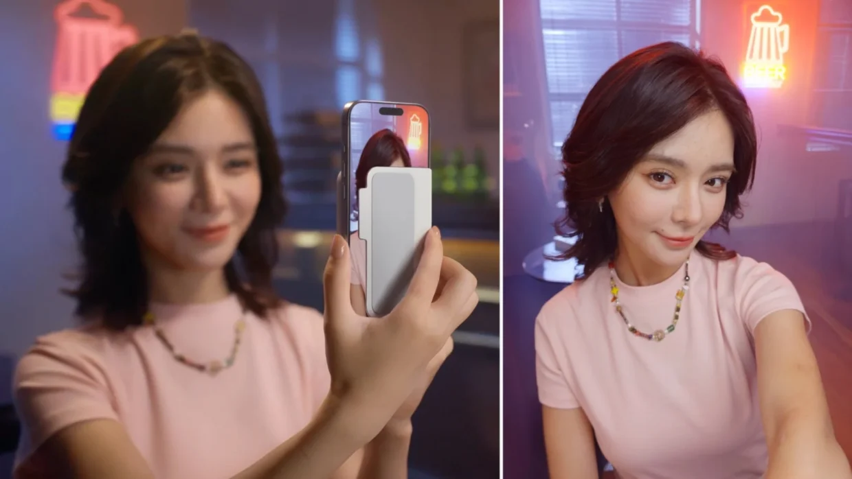 Insta360 Snap Selfie Screen