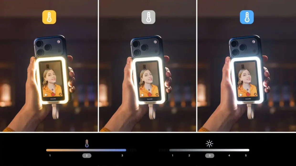 Insta360 Snap Selfie Screen