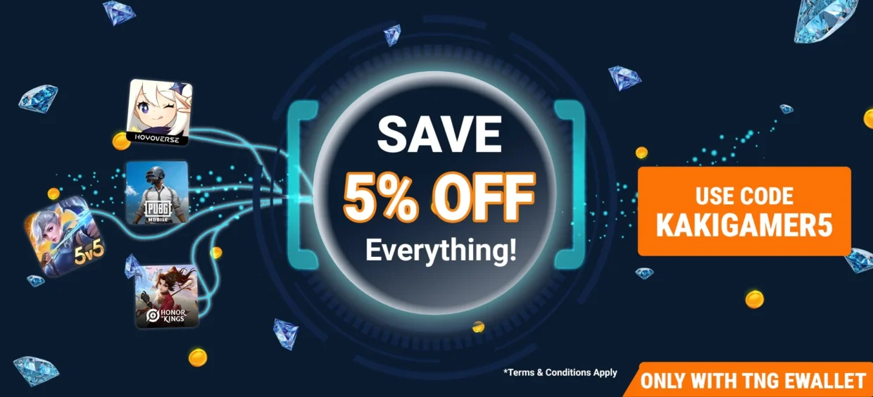 Kaki Gamer TNG eWallet 2