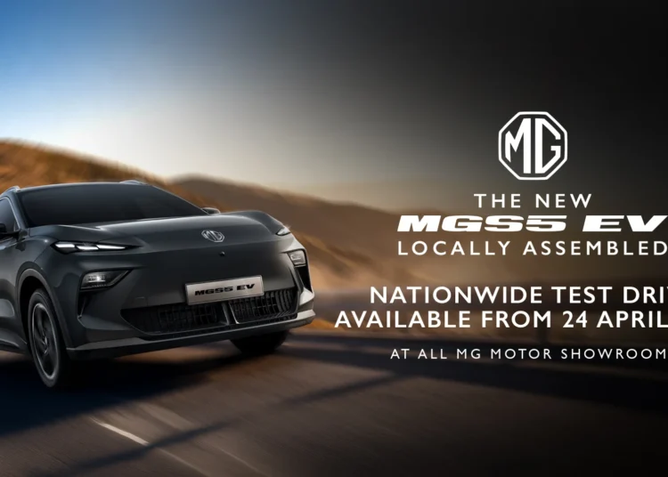MG S5 EV test drive