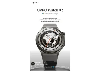 OPPO Watch X3 teaser