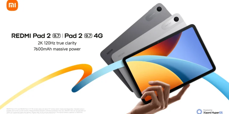 REDMI Pad 2 9.7 Series Lands In Malaysia