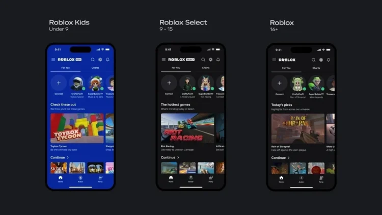 Roblox Age-Based Accounts