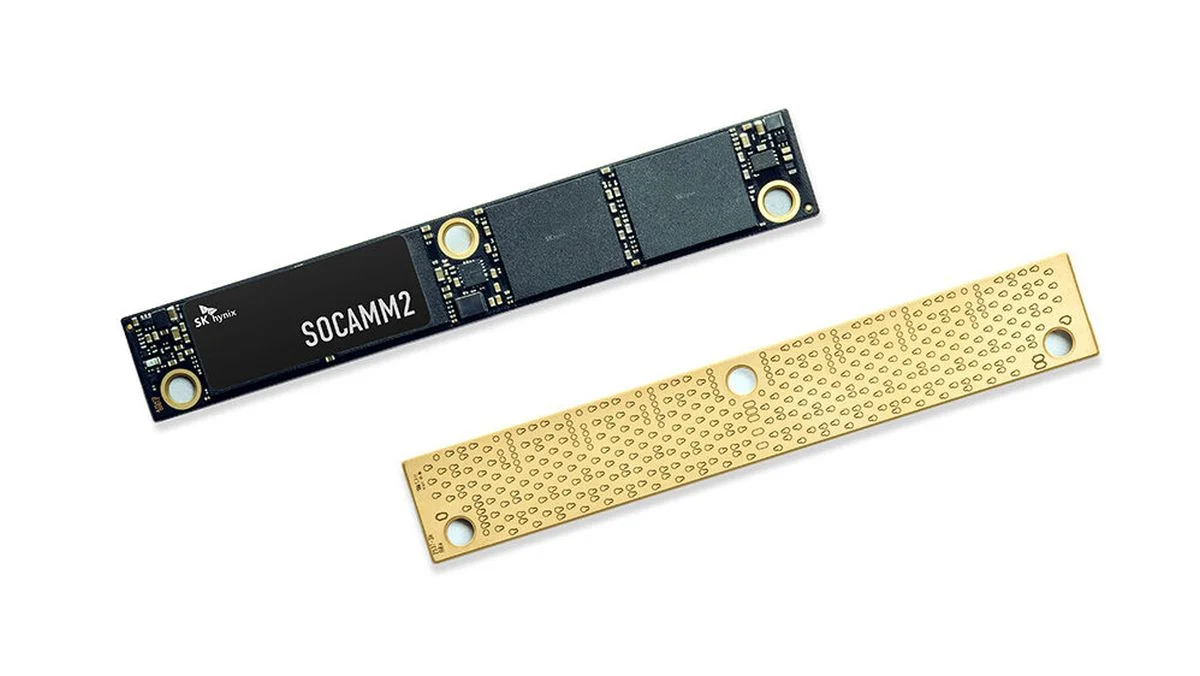 SK Hynix Now Mass Producing 192GB SOCAMM2 Memory For AI Servers