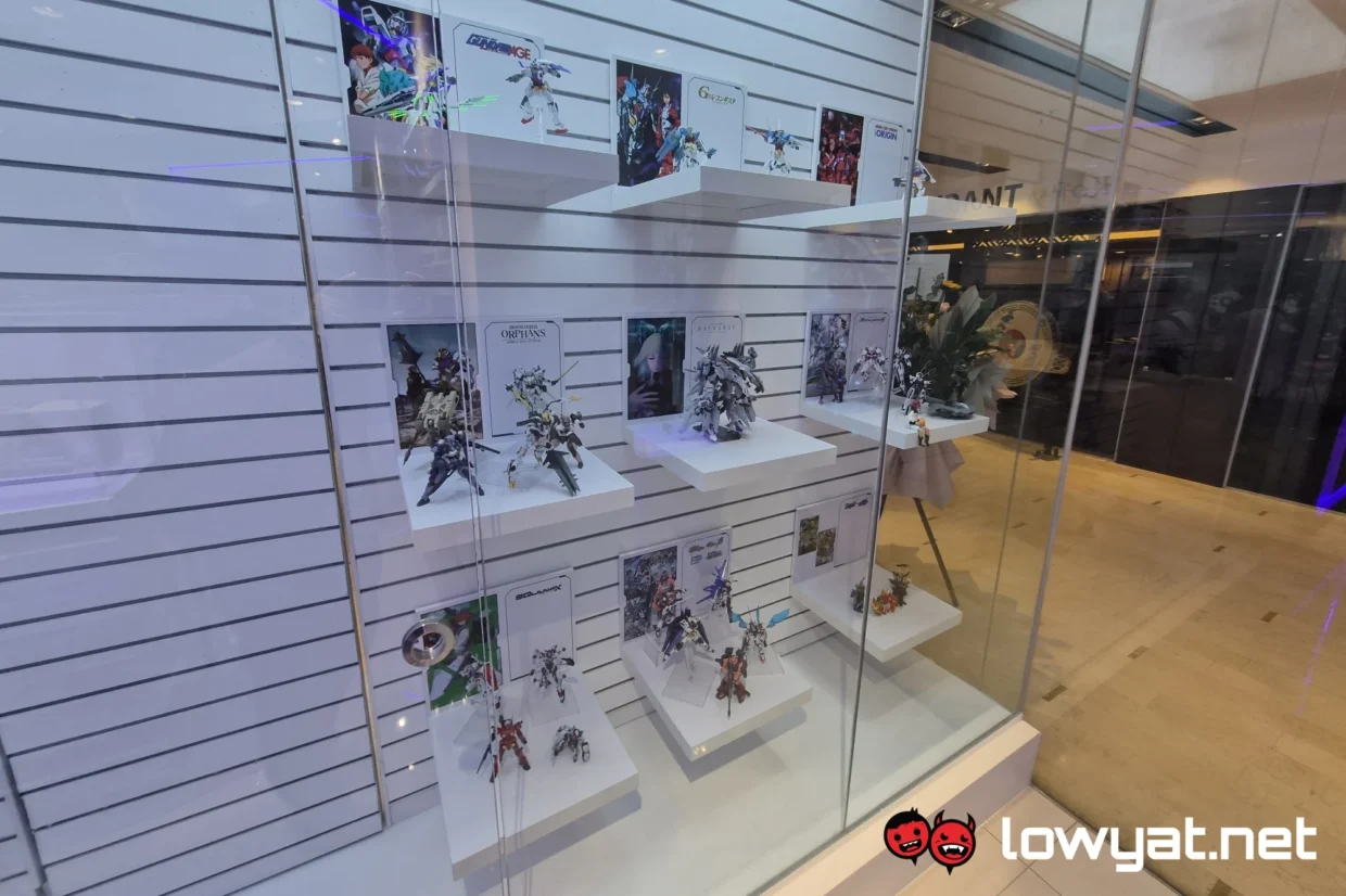 The Gundam Base Malaysia display series