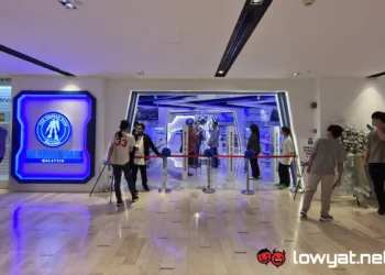 The Gundam Base Malaysia entrance