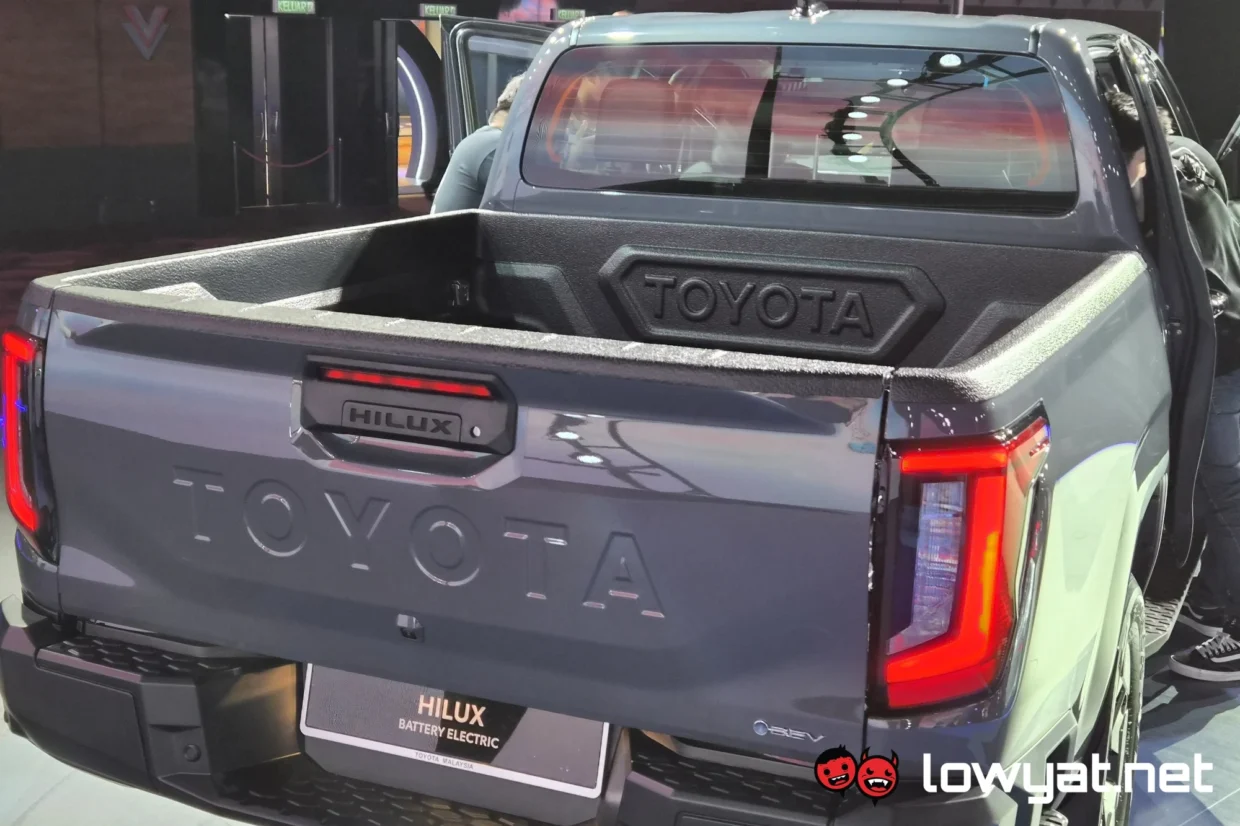 Toyota Hilix BEV back