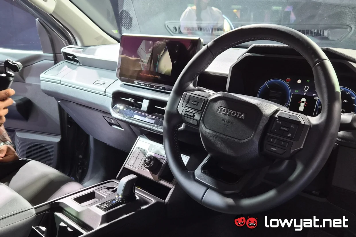 Toyota Hilix BEV driver