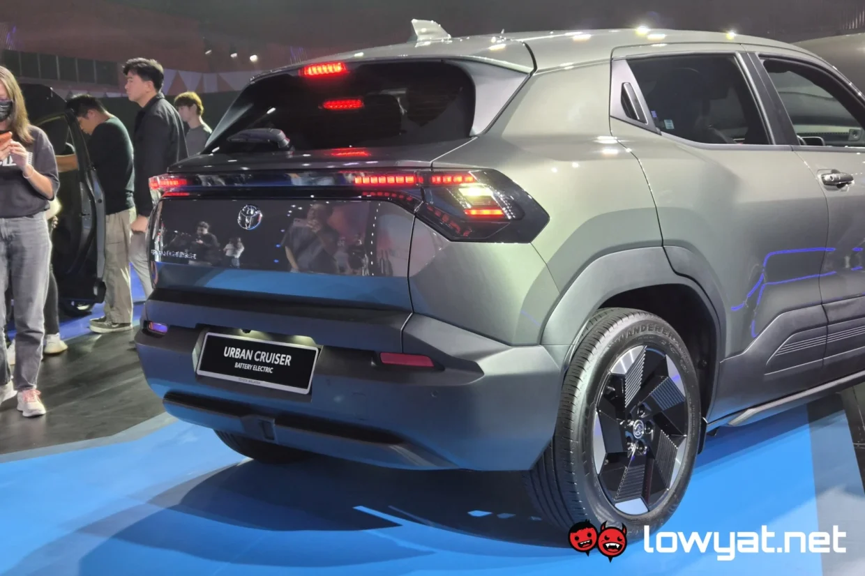 Toyota Urban Cruiser back