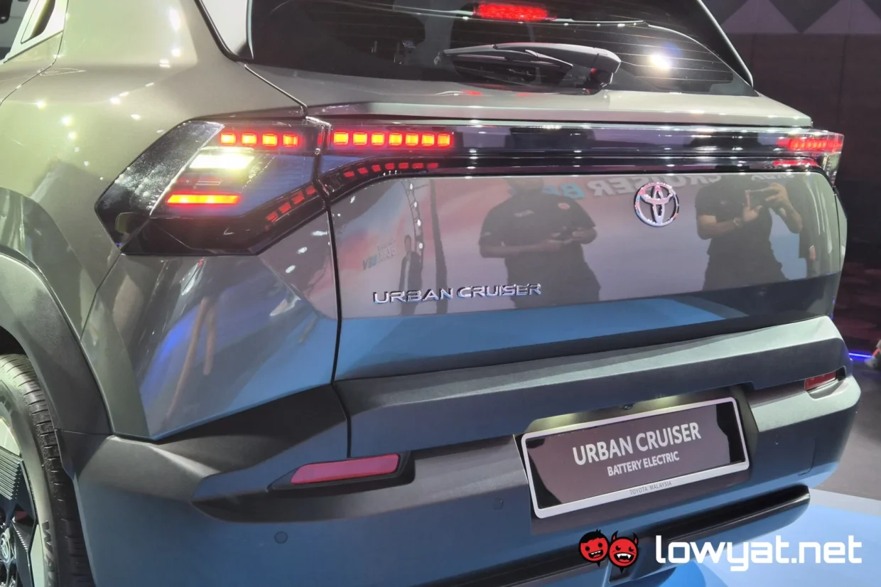 Toyota Urban Cruiser back closer