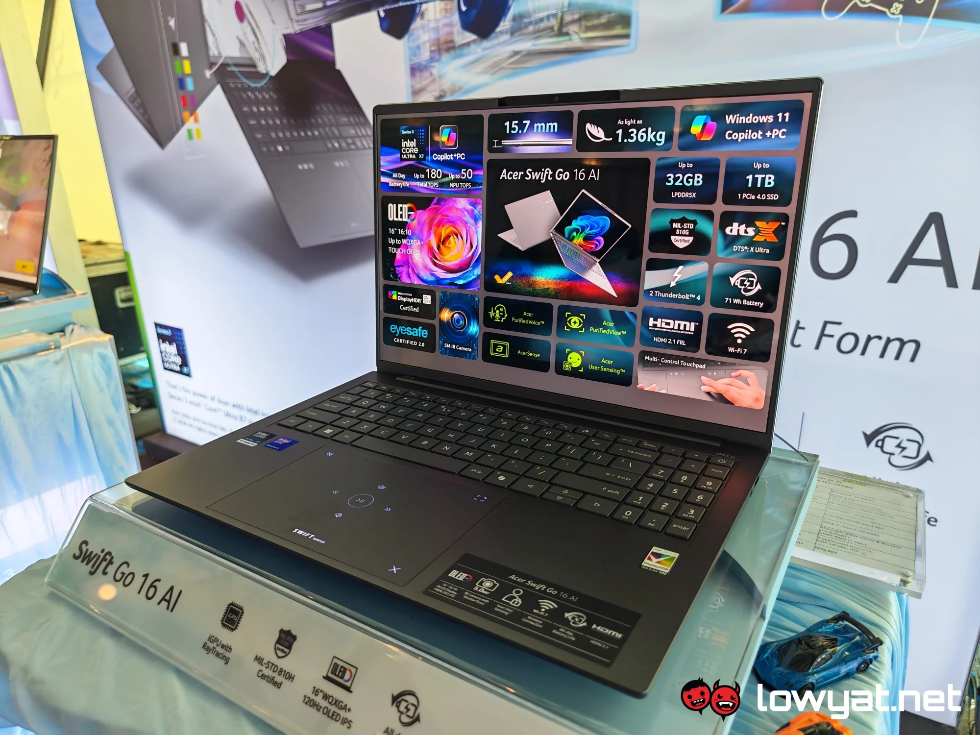 Acer Swift Go 16 AI Debuts In Malaysia For RM5,999