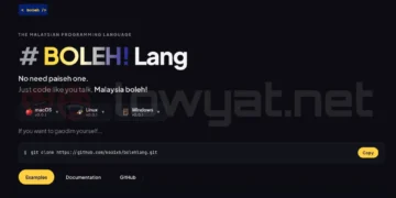 bolehlang lets you code in malaysian bahasa rojak