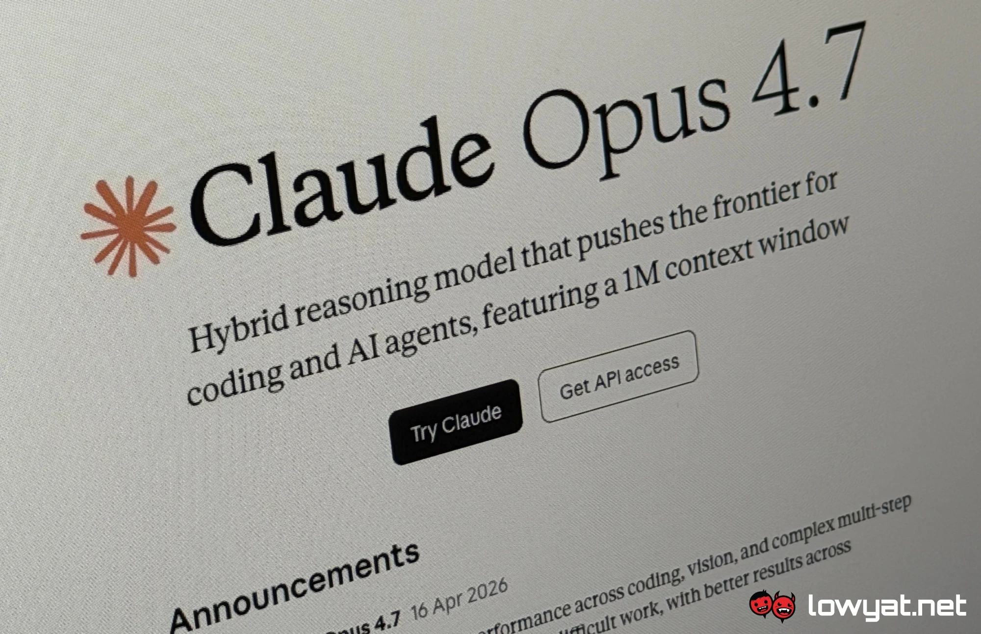 claude opus file photo