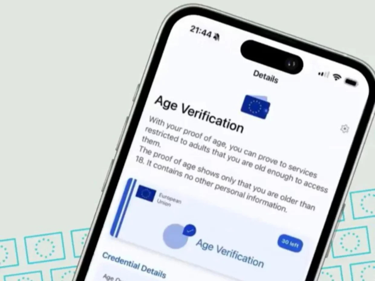 European Union age verification app