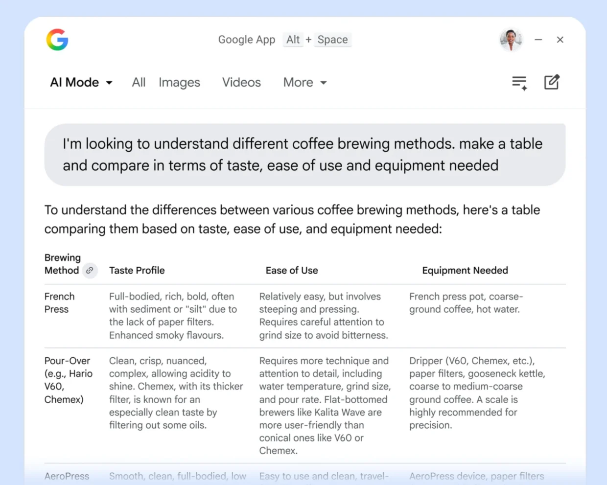 Google desktop app