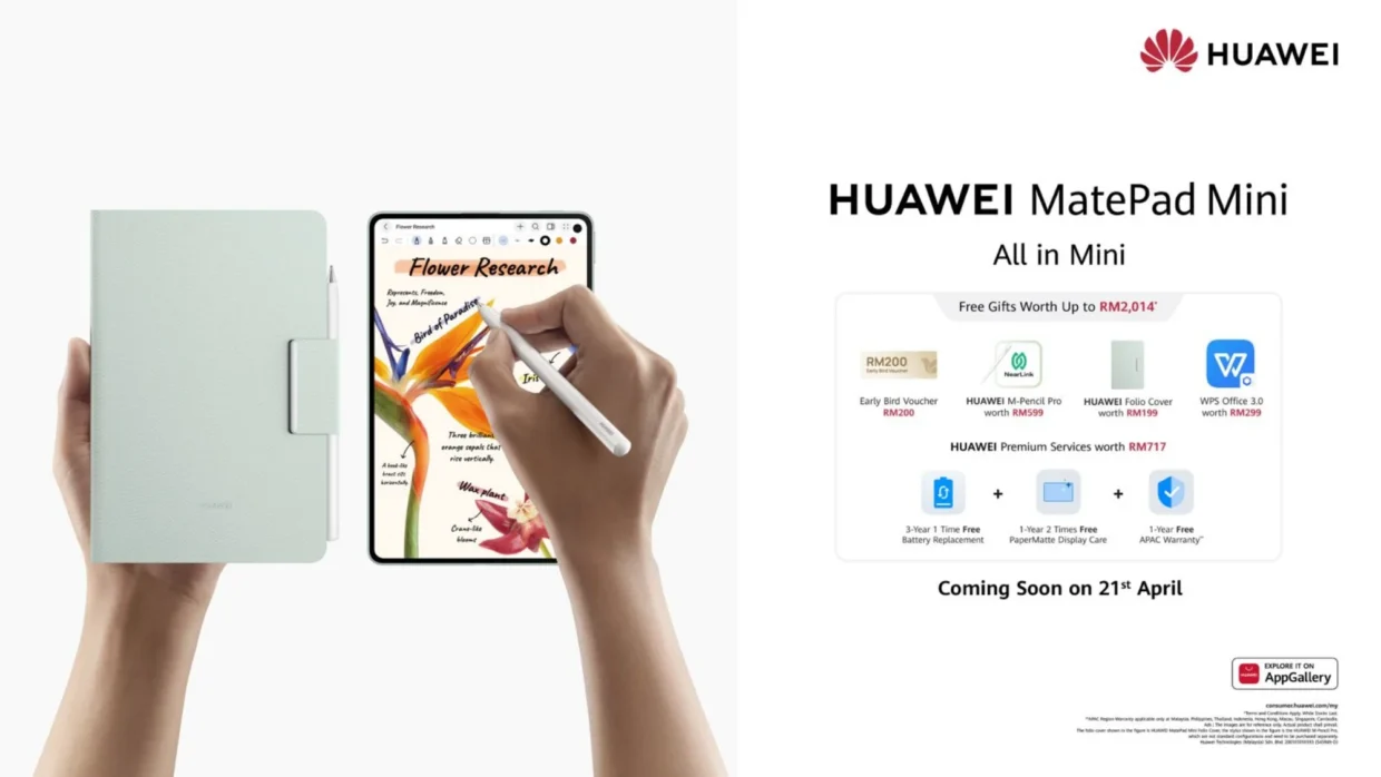 huawei matepad mini pre-order malaysia
