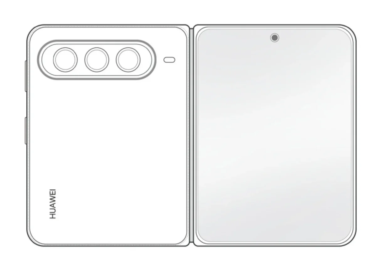 Huawei Pura X Max wide foldable